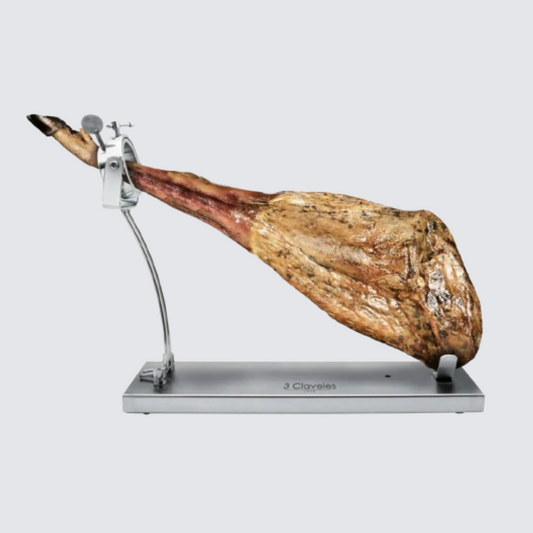 Jamonero plegable con cabezal giratorio