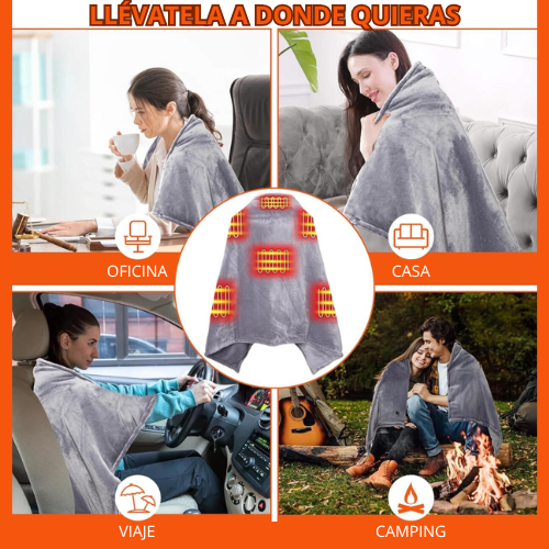 Manta Térmica con Batería de Regalo🎁