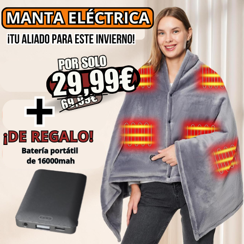 Manta Térmica con Batería de Regalo🎁