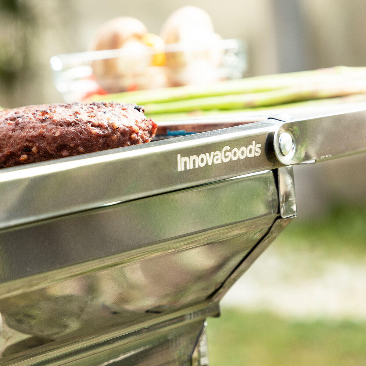 Barbacoa Plegable de Acero Inoxidable